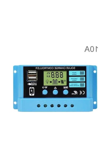 Ganzhoushop Sones Solar Şarj Şarj Pv Lityum Kurşun-asit Kontrol Deşarj Cihazı Akü 24v 12v 10a / Xq - Güneş Enerjisi Akü Şarj Regülatörü