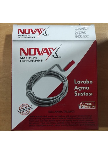 Novax Lavabo Açma Sustası 5 Metre Maxsimum Performans Yerli Üreti