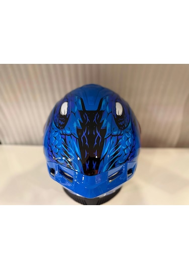 Sway Sw 867 Storm Full Face Kapalı Kask Mavi