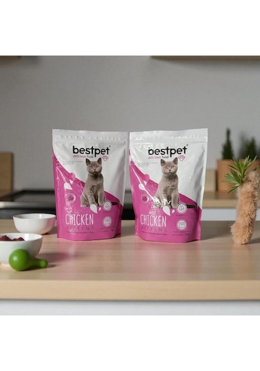 Bestpet Tavuklu Yavru Kedi Maması 2 x 1 KG