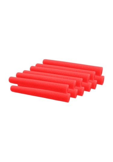 Suntek 12 Adet Trampolin Direği Köpük Kovanları Kırmızı