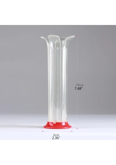 Dancemonkey Cbtx Üzüm Kiraz Kesici Bıçak, Meyve Salatası Yapıcı Aracı, Domates Dilimleyici Kırmızı