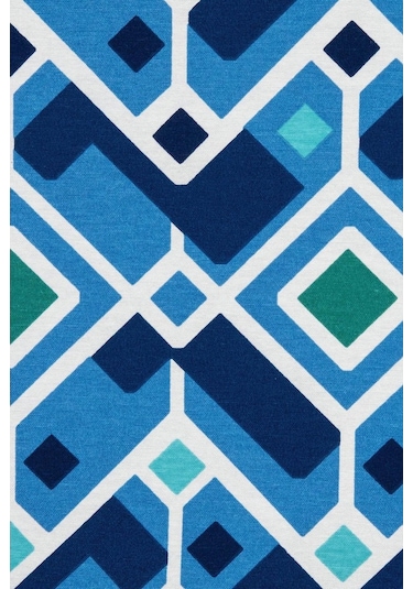 Melodie Fon Perde Lacivert 140X260 Tek Kanat