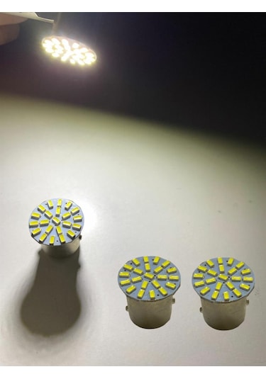 18 Led Çiçek 93 Tek Duy Beyaz