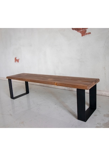 Deryawood Bank Masif Ağaç Ahşap Bank