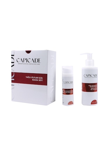 Capicade Yağlı ve Akneli Ciltler için Acne Bakım Seti