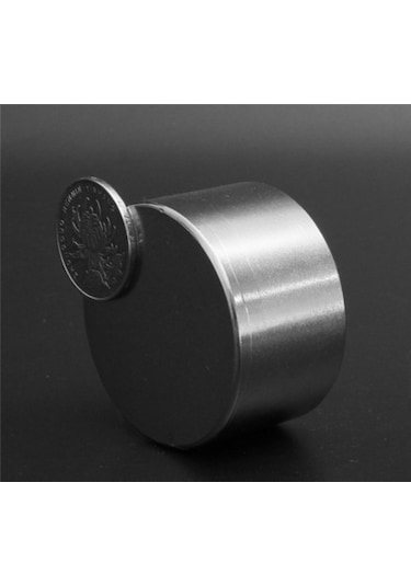 Çap 50Mm X Kalınlık 30Mm Çok Güçlü Büyük Neodyum Mıknatıs N11.33165