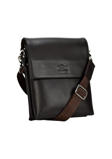 Sırt Çanta Erkek Moda Hakiki Deri Postacı Kangaroo Kıngdom 8188K