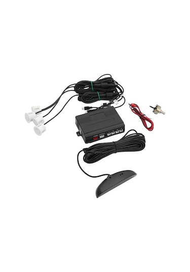 Renault 21 Manager Uyumlu Ekranlı Ve Ses İkazlı Beyaz Park Sensörü