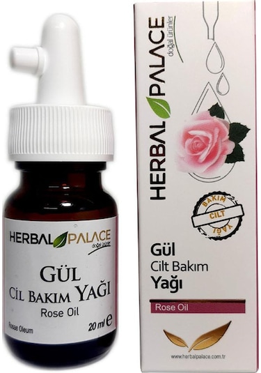 Herbal Palace Gül Yağı 20 ML Cilt Bakım Yağı