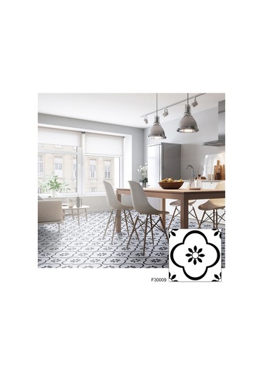 Tenfowee Kendinden Yapışkanlı Suya Ve Yağa Dayanıklı Pvc Duvar Sticker'ı, 20x20cm 6'lı Paket, F3009 Diğer