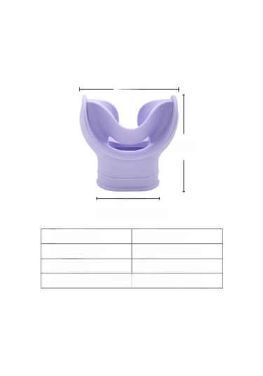 Youtek Renkli Universal Silikon Ağız Takımı: Su Altı Dalış, Yüzme Ve Fşnku İçin Konforlu Solunum Regülatörü Pembe, Tek Boyut