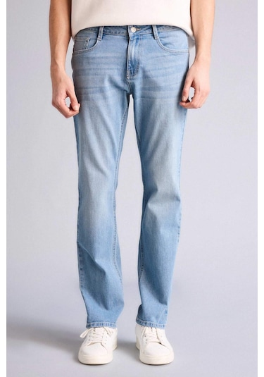 Defacto Sergio Regular Fıt Normal Bel Boru Paça Düz Paça Jean Pantolon E2734AX25SP Mavi Defacto Sergio Regular Fıt Normal Bel Boru Paça Düz Paça Jean Pantolon E2734AX25SP Mavi