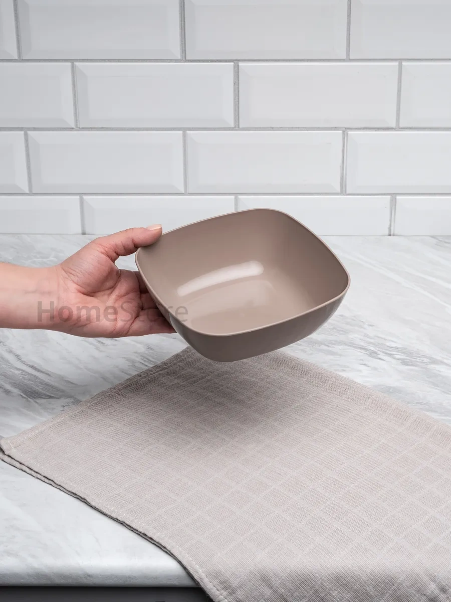 Al' Ternatıva Çorba Tabakları Seti Plastik, 12 Adet 280329193 Kakao