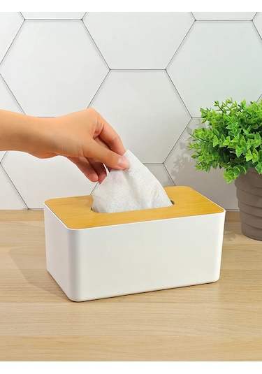 Miland Home Masa İçin İç Dekoratif Peçetelik 450864758 Beyaz