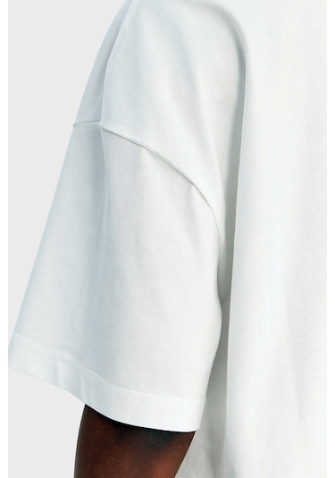 Calvin Klein Bayan T Shirt Lv047f828g Yaf Beyaz BEYAZ