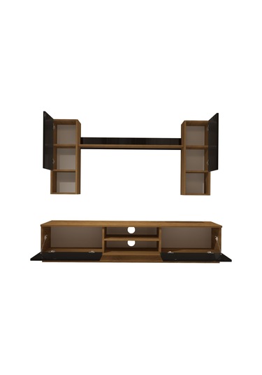 Decoraktiv Eko 5dab Mdf Dvd Tv Ünitesi Tv Sehpası Pera - Siyah