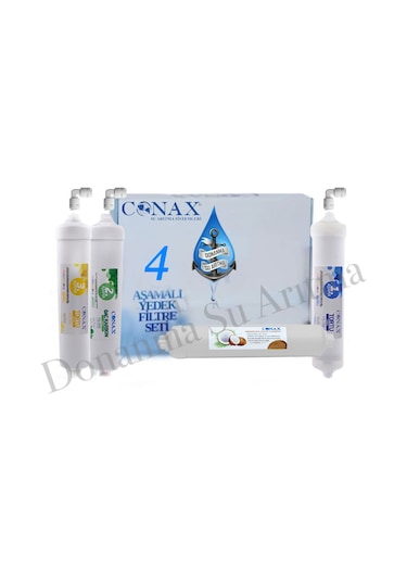 Conax 4'Lü Kapalı Kasa Filtre Seti