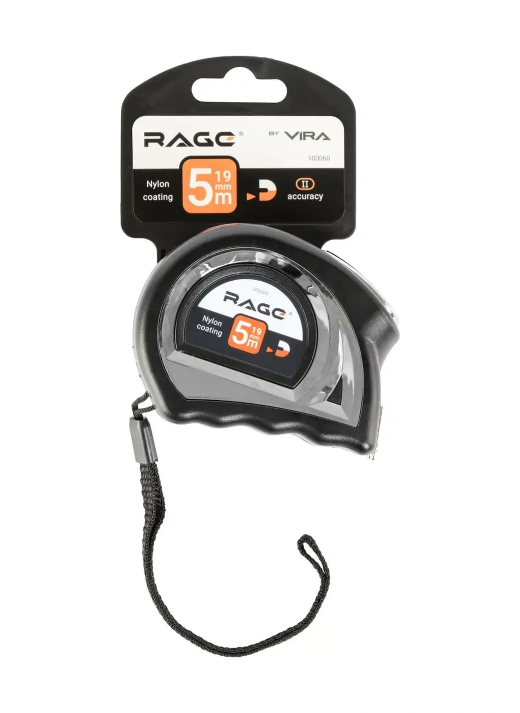 Rage 5 Metre X 19 Mm Ölçüm İnşaat Şerit Metresi, Naylon. 170710013 5 M