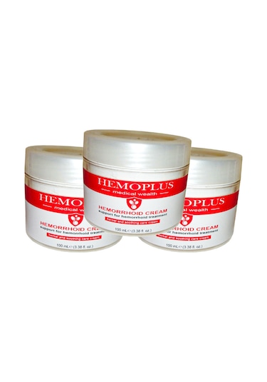 Hemoplus Krem 150 Ml 3 Tane Birden Hemeroid Kremi