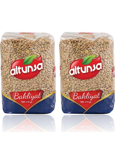 Altunsa Yeşil Mercimek Yerli 900 G x 2 Adet