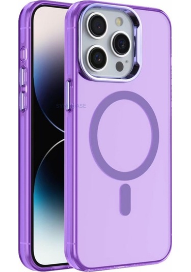 Telefon Kılıfı İphone 15 Kılıf Magsafe Uyumlu Siyah