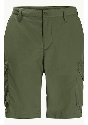 Jack Wolfskin Kalahari Cargo Erkek Şort-26408 - Yeşil