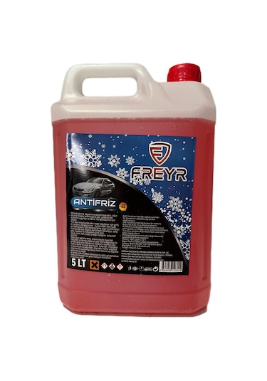 Freyr 4 Mevsim -42 Kırmızı Antifriz 5 Lt (Üretim Tarihi 2024)