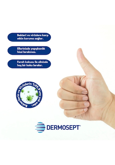 Dermosept Hand Plus El ve Cilt Dezenfektanı 1 L