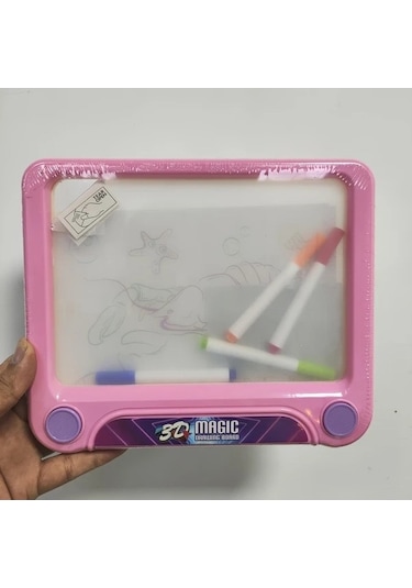 Trendooze Cloud011 Yeşil 3d Işıklı Çizim Tahtası Çocuklar İçin Oyuncağı Yaratıcı Sanat Eğitimi Yeşil Yeşil