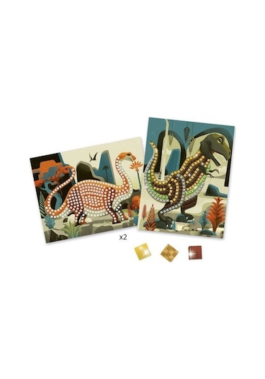 Djeco Mozaik Yapıştırma / Dinosaurs
