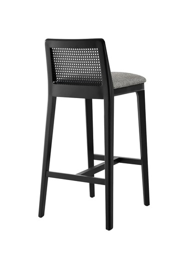 Martha Hazeranlı Bar Sandalyesi Siyah