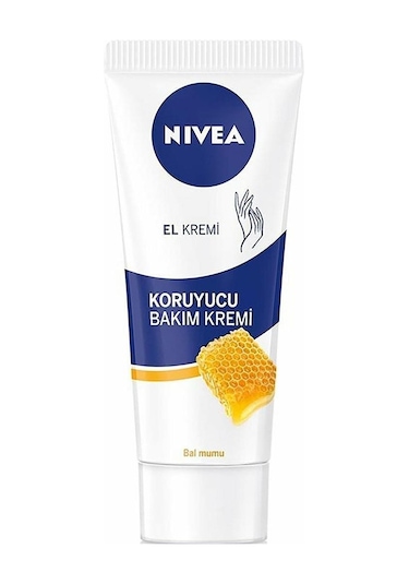 Nivea Koruyucu Bakım Bal Mumu ve Gül Kokusu El Kremi 75 ML