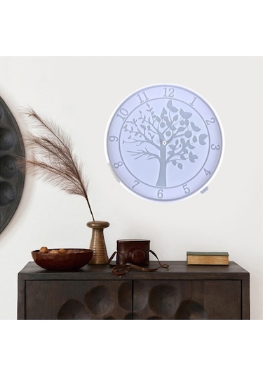 Trendooze Zanaat Ve Süslemeler Silikon Şekli Saati Kalıp İçin Dıy Dekorasyonu Asmalar Zw