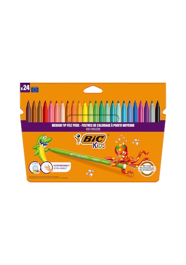 Bic Kids Couleur Keçeli Boya Kalemi 24'lü