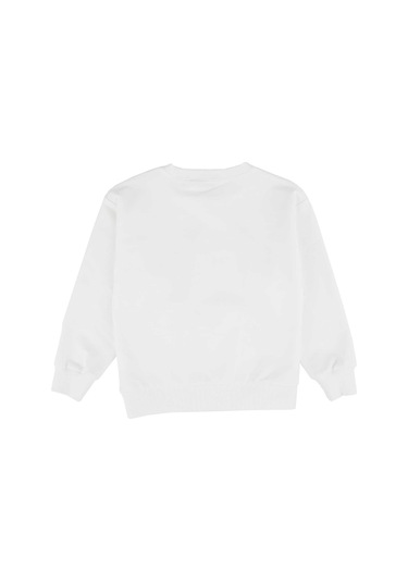Best Kids Kız Çocuk Baskılı Sweatshırt - 001