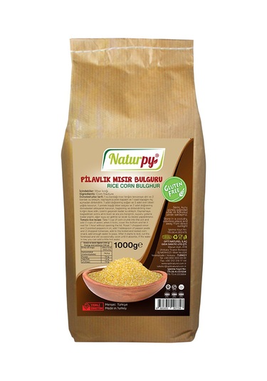Naturpy Glutensiz Pilavlık Mısır Bulguru 1 KG