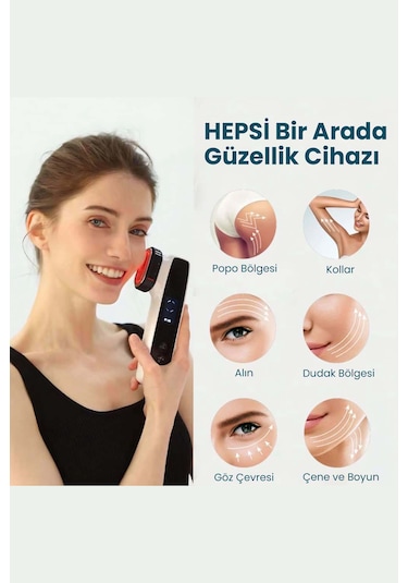 Robo 9 Özellikli Şarjlı Cilt Germe Ve Gençleştirme Cihazı