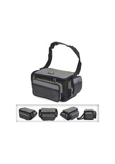 Novahub Geniş Bölmeli Balıkçı Çantası - Dayanıklı 600d Oxford Kumaş, Çok Cepli Pratik