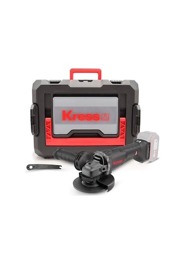 Kress KUH02.91 20 V 115 MM Kömürsüz Profesyonel Şarjlı Devir Ayarlı Solo Avuç Taşlama