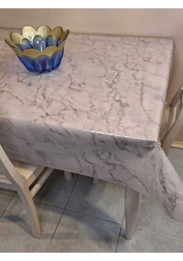 Şeffaf 0.018 Mm Pvc Muşamba - Desenli Silinebilir Şeffaf Masa Örtüsü 16ns39 Şeffaf