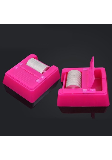 Dolıty Yağ Kenar Kutusu Leathercraft Aracı Orta-tahıl-rulosu Pembe