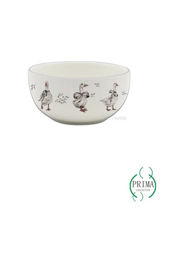 Prıma Collectıon Kase/salata Kasesi 580 Ml Vintage Kaz 379350545 Beyaz