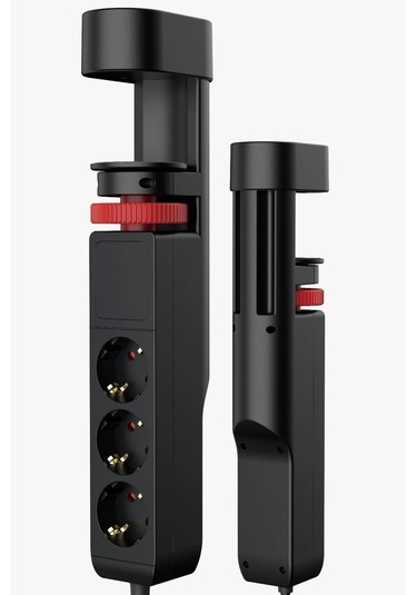 Masa Tipi Pd20w Akım Korumalı 3 Lü Priz 2xusb 1xtype-c Girişli Kablolu Priz Ftr19 1