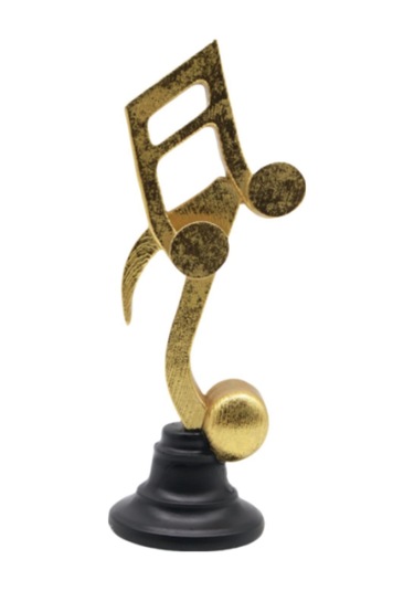 Homyl Müzik Notu Heykel Koleksiyon Masa Merkezi Giriş Yatak Odası L