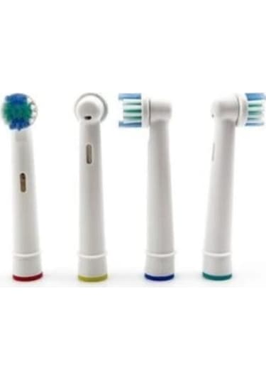 4 Adet Diş Fırçası Yedek Başlığı Oral-B Uyumlu