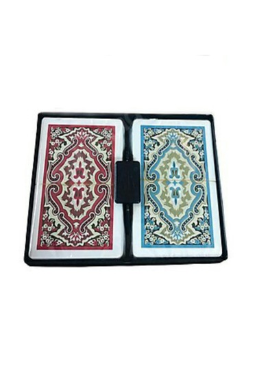 Euro Card Plastik Oyun Kağıdı Iskambil Kağıdı Çift Deste