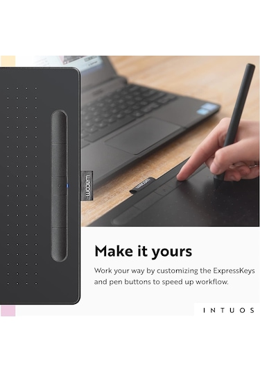 Wacom Intuos Orta Boy Bluetooth Grafik Çizim Tableti