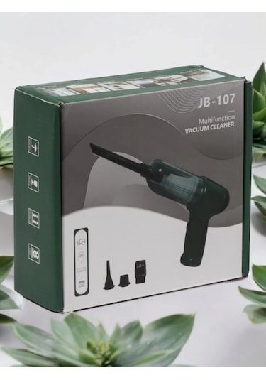 Şarj Edilebilir El Tipi Çok Fonksiyonlu Araç Ve Ev Süpürgesi Jb-107 4741