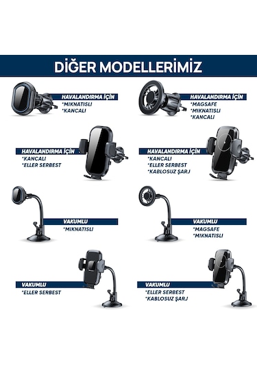 Woyax By Deji Kancalı Havalandırma Araç İçi Telefon Tutucu